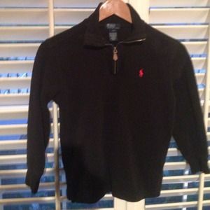 Boys Ralph Lauren 1/4 zip pull over
