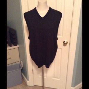 Grey/Black Sweater Vest