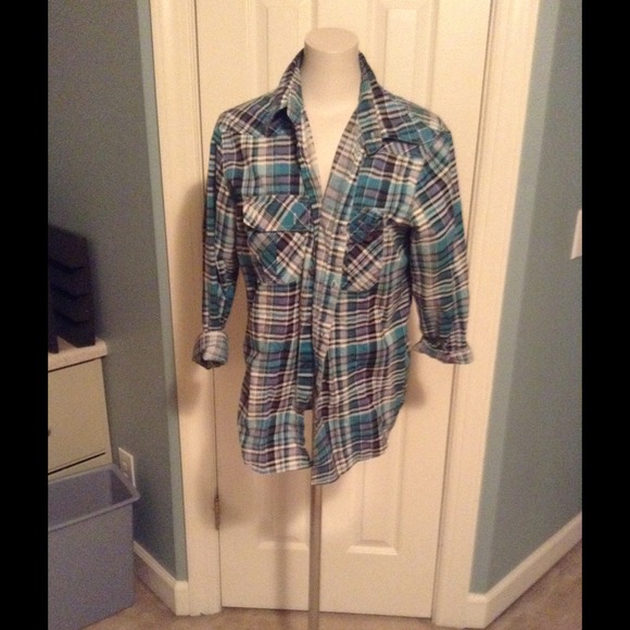 Blue and Black Flannel