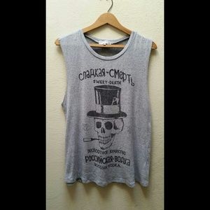 Vodka skull top from urban outfitters.