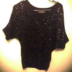 Sparkly black sweater
