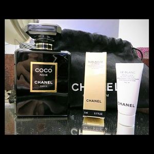 Chanel Coco Noir Full Size + Chanel Samples