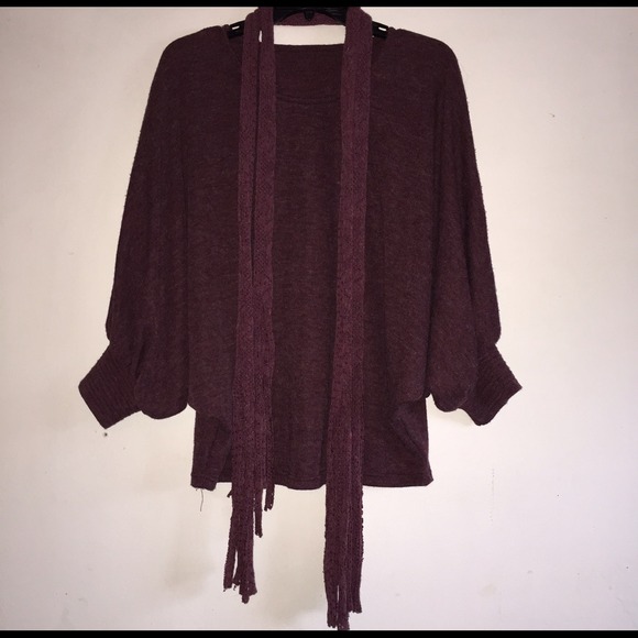 Tops - Oversized Batwing sweater NWOT