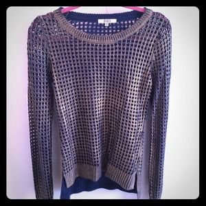 Gold/Navy BB Dakota Sweater