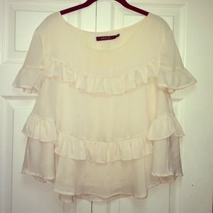 Ruffled top