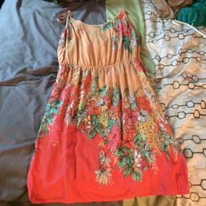 Spaghetti strap dress