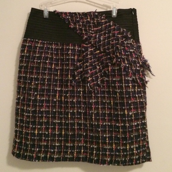 Anthropologie tweed pencil skirt