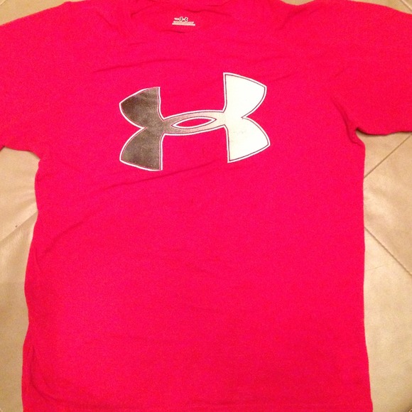 Bundled!! Under Armour; red boys' shirt
