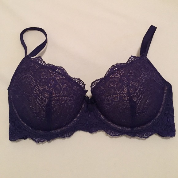 Lacey navy bra 34D