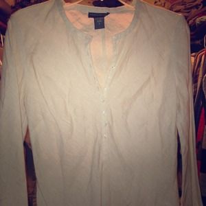 Banana republic top small slits on sides. Too smal