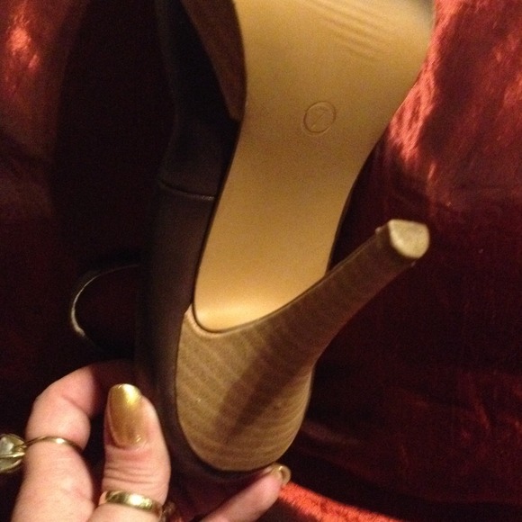 Shoes - 4" peep toes ankle buckled heels Shoes - 4" peep toes ankle buckled heels