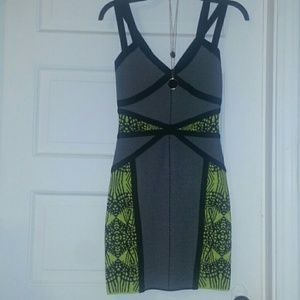 TRADED Bebe Neon Detail Dress