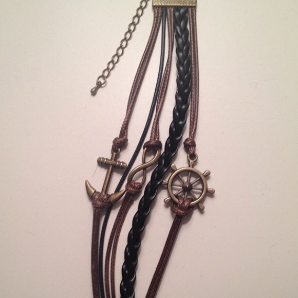Infinity anchor bracelet!