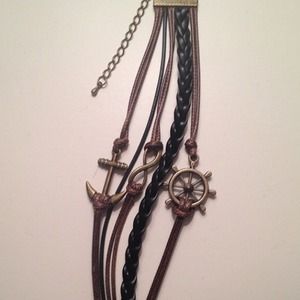 Infinity anchor bracelet!