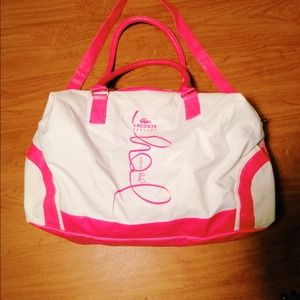 Lacoste duffle bag