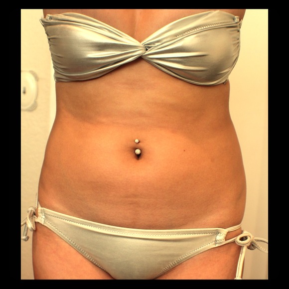 Victoria's Secret metallic/silver bikini