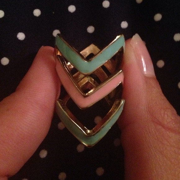 Brand New Stackable Chevron Rings - Picture 2 of 2