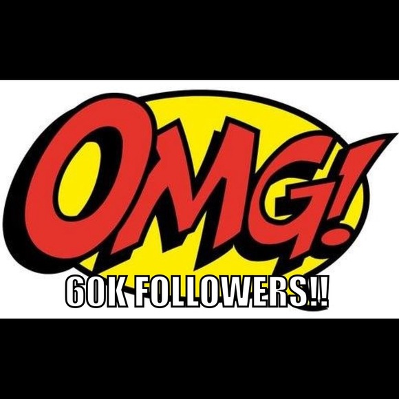 60k Followers!! 👏👏👏👆