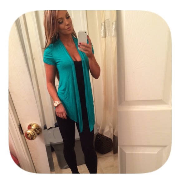 💖FAB Green Cardigan - Picture 4 of 4