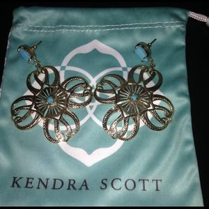 Kendra Scott turquoise earrings