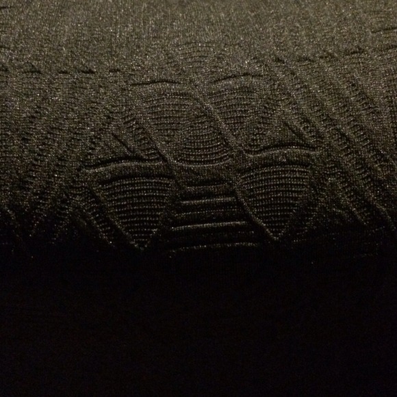 Black textured pencil skirt ONE DAY SALE - Picture 4 of 4