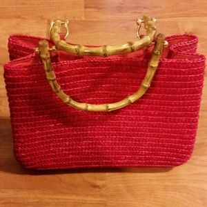 Straw purse