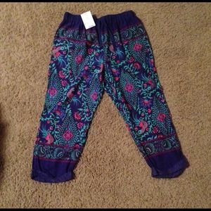 Anthropologie print pants