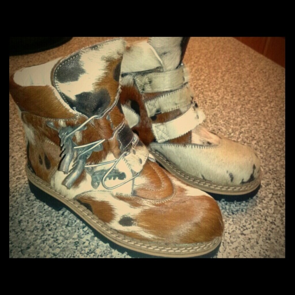 Authentic Cowhide boots