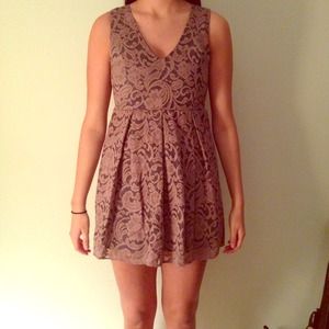 Monteau Light Brown Dress