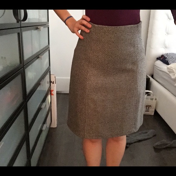 French Connection silver skirt