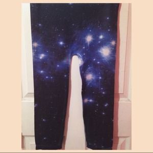 Galaxy Print Leggings