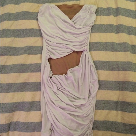 {BUNDLED} Nastygal White Bodycon Dress - Picture 2 of 2