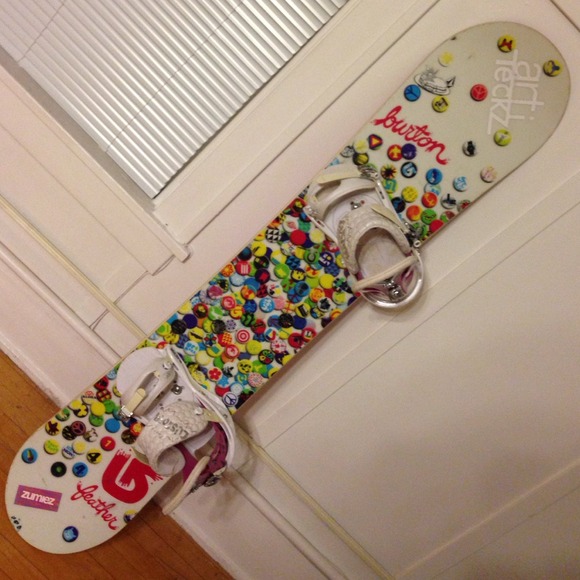 Burton feather snowboard