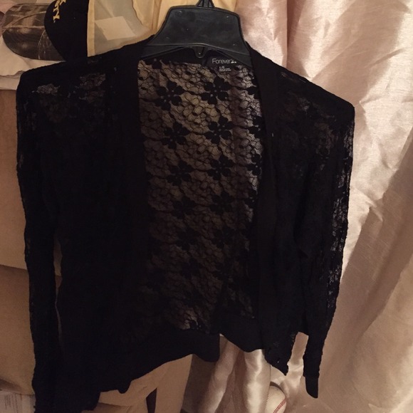 Forever 21 Lace Cardigan