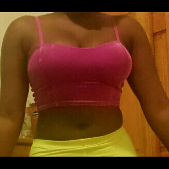 American Apparel Velvet Bustier and Dress