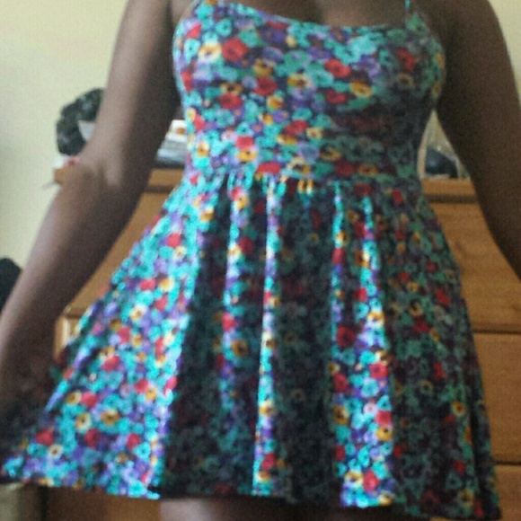 American Apparel Floral Print Dress