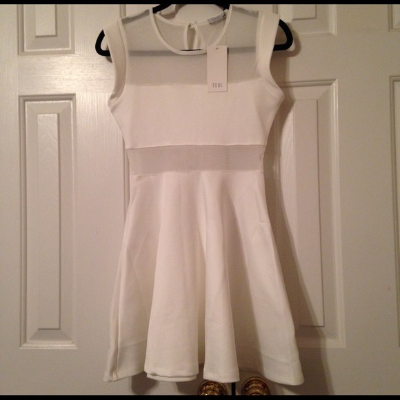 Tobi Censored Skater Dress - Picture 1 of 1