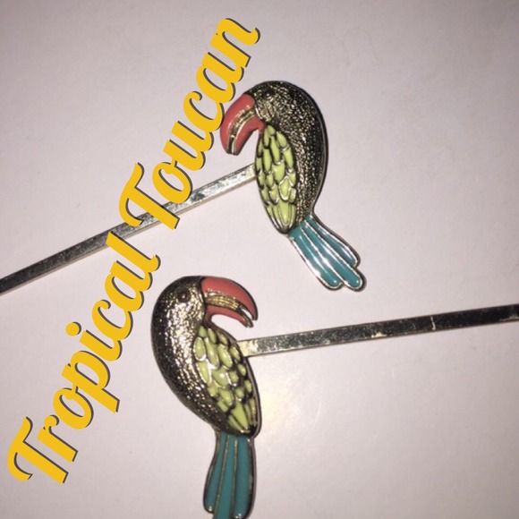 Toucan Hair Pins