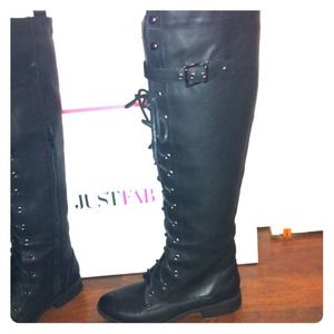 Just fab boots! Wore once . Brand new