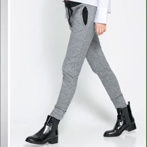 Grey &' White Joggers