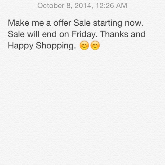 Make me a offer.