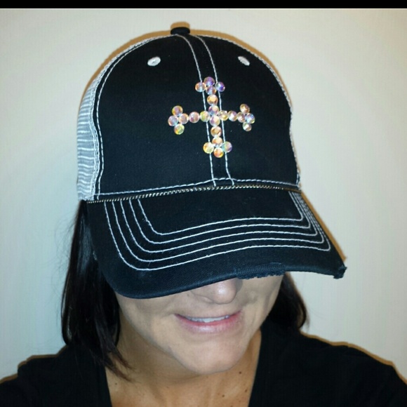 Designed by me! Bling trucker hat! Brand new