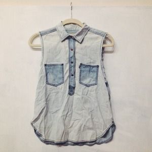 Denim tank top