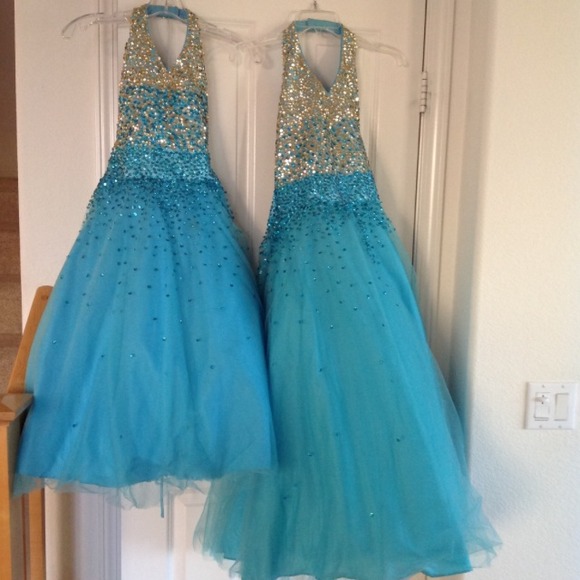 Beautiful girls pageant dresses