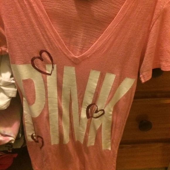 Vs pink v neck
