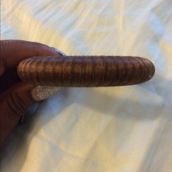 Brown Ribbon Bangle - Picture 3 of 3