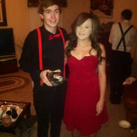 Maroon dress