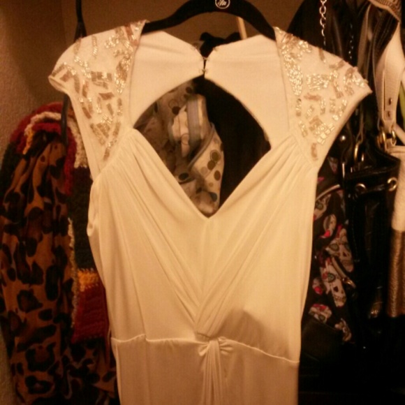 White gown