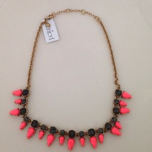 J crew gold tone necklace