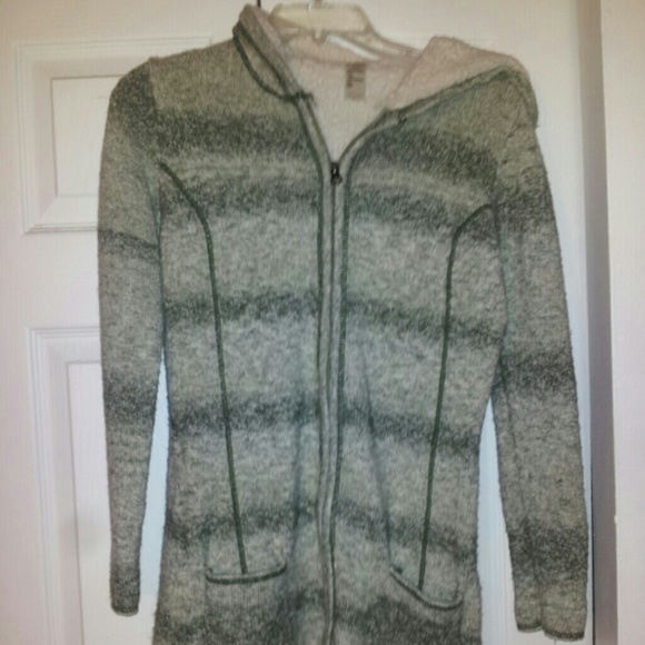 Lala long sweater w/ hood